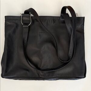 FRANCESCO BIASIA LEATHER TOTE BAG